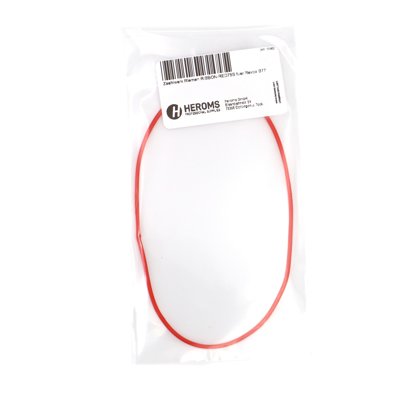 Zählwerk Riemen RIBBON-RED75S für Revox A77 und B77