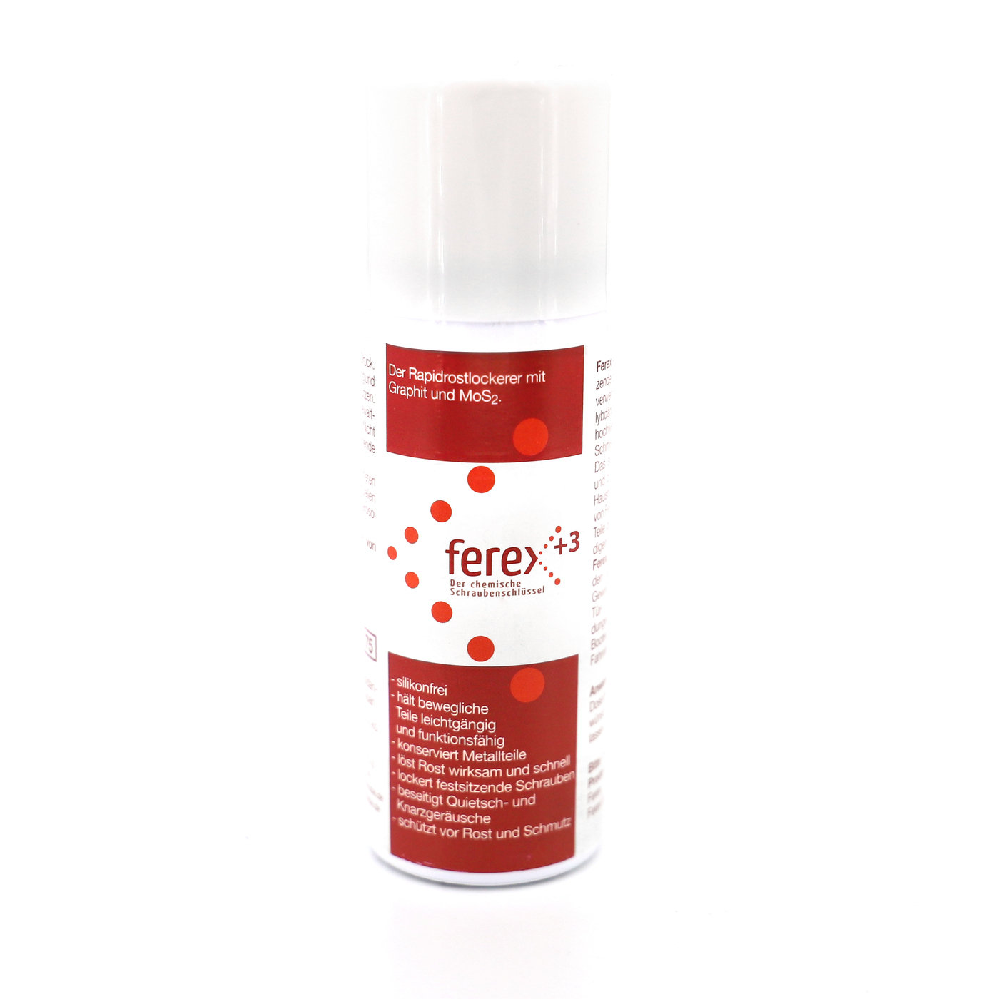 FEREX +3 Der chemische Schraubenschlüssel Rapidrostlockerer mit Graphit und MoS₂ 50 ml in Spraydose